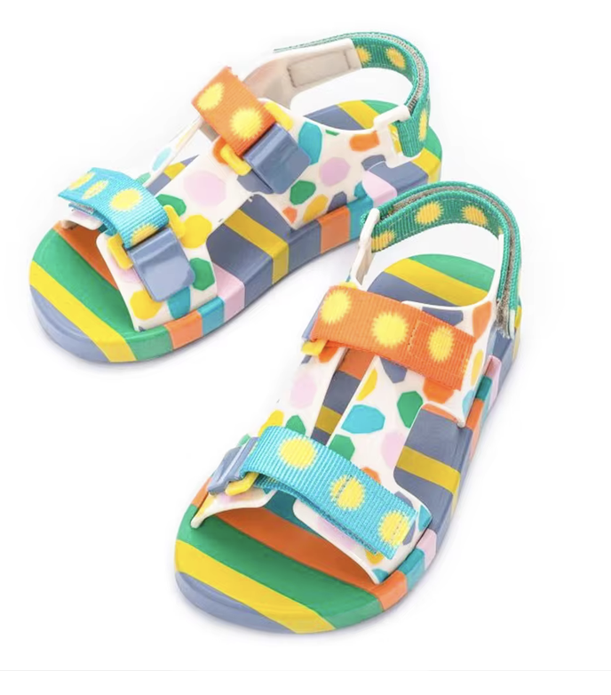 mini Melissa RAINBOW STRIPES celeste 31